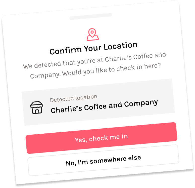 Earn points every time you visit independent coffee shops