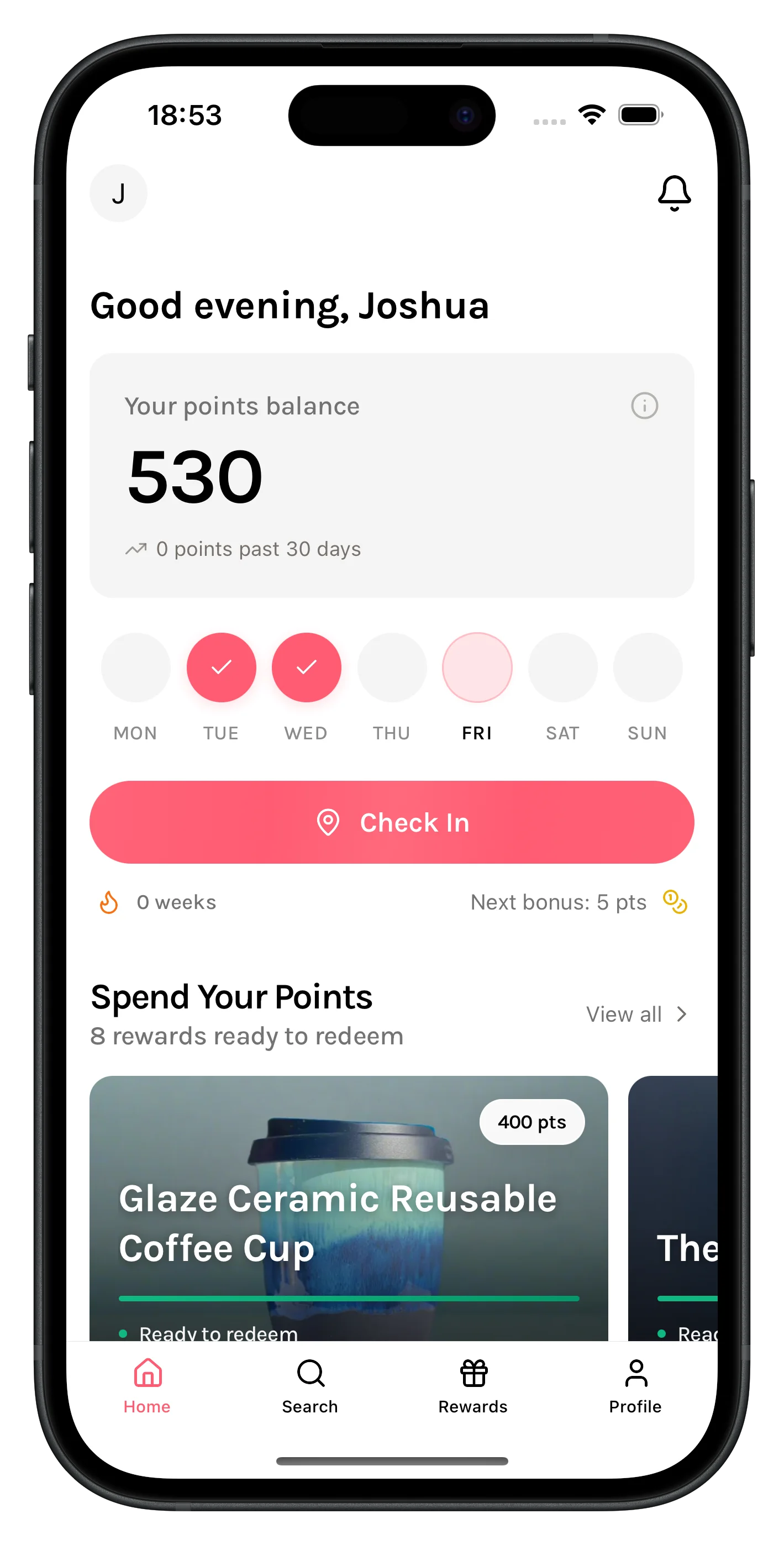 Coffee Filtered App Screenshot